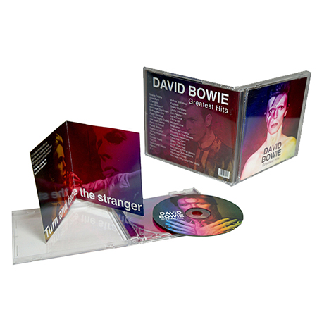 David Bowie Greatist Hits CD Packaging